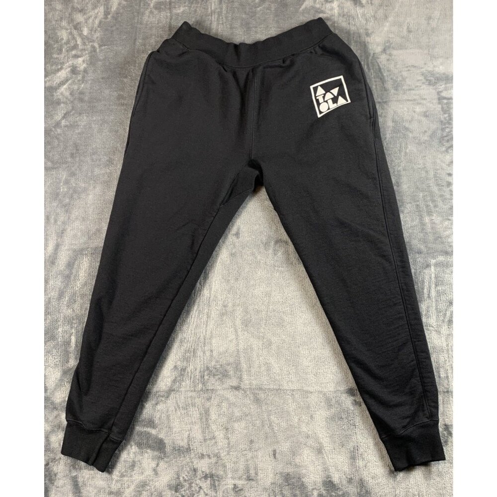 Champion Reverse Weave Sweatpants Men's Medium Black Logo